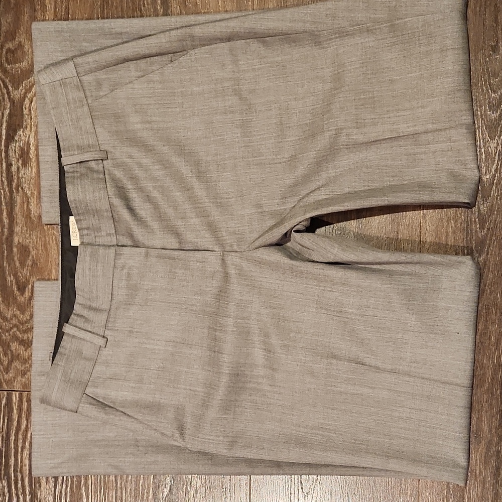 ❤J CREW WOOL BLEND LIGHTWEIGHT WIDE LEG TROUSERS / PANTS, 8 (29) - Picture 2 of 9